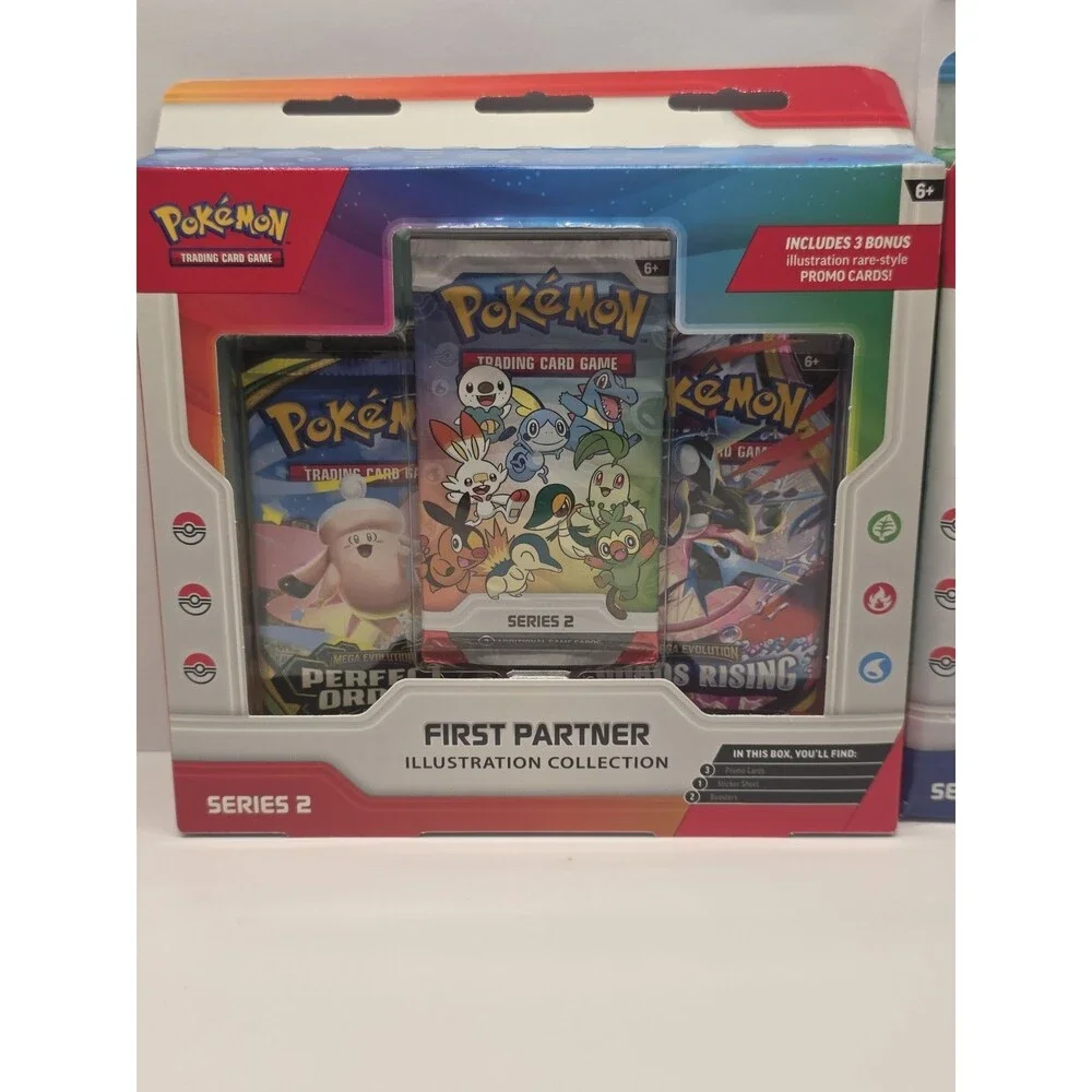 Pokémon TCG First Partner Illustration Collection Series 2 & 3 Boxes Mint SEALED
